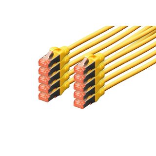 Câble Patch Digitus Rj-45 Cat6 Sftp 2 Mètres Jaune