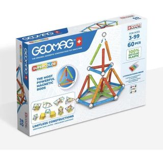 Geomag Ecofriendly Glitter Set Magnétique 22 Pièces