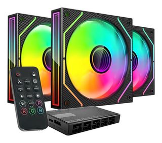 Mars Gaming Mf3dprokit Système De Refroidissement D’ordinateur Boitier Pc Ventilateur 12 Cm Noir