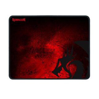 Redragon Pisces P016 Gaming Tapis De Souris De Jeu Noir, Rouge