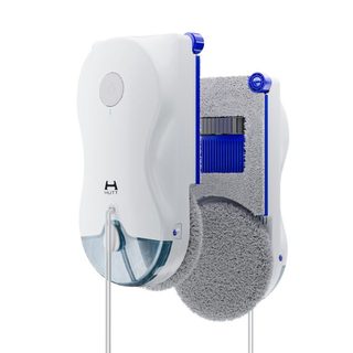 Robot Lave Vitres Hutt W10 Blanc Réservoir 80 Ml 65 Db 60 M²