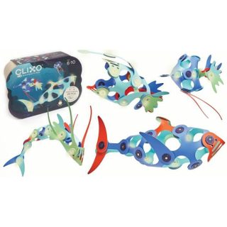 Gipsy Ocean Creatures CLIXO - Jouet de construction magnétique phosphorescent - 24 pcs
