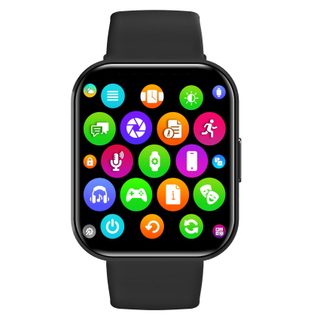 Celly Trainerwatch2bk Smartwatche Et Montre De Sport 4,6 Cm (1.81") Numérique 320 X 320 Pixels Écran Tactile Noir Gps (