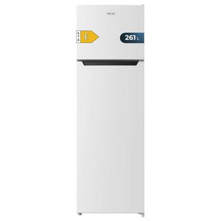 Cecotec Réfrigérateur À Deux Portes Bolero Coolmarket 2d 261 White E. 261 L, Classe E, Dégivrage Manuel, Congélation