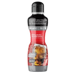 Carrefour Concentré pour machine à soda Cola sans sucre 500 mL