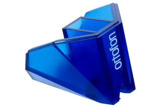 Stylet Ortofon 2m Blue Elliptique 5,5 Mv Bleu Cuivre Plaqué Argent