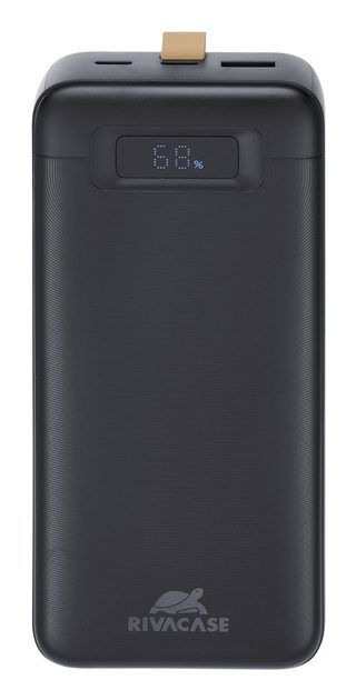Rivacase Va1083 Banque D'alimentation Électrique Lithium Polymère (lipo) 30000 Mah Noir