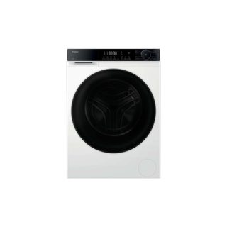 Lave-linge Séchant Hwd80-bp14357ntu1 8kg/5kg Acier Inoxydable Blanc/noir 85x59,5x53 Cm Haier