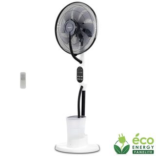 Fanelite - Brumisateur Wu-fs09-dc - Moteur Dc - Réservoir 2,8l - Hélice 8 Pales 40 Cm - Sur Roulettes - Silencieux