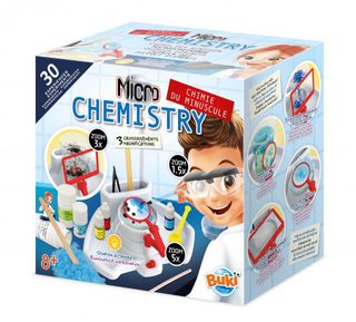 Kit Scientifique Buki La Chimie Du Minuscule 30 Expériences Multicolor