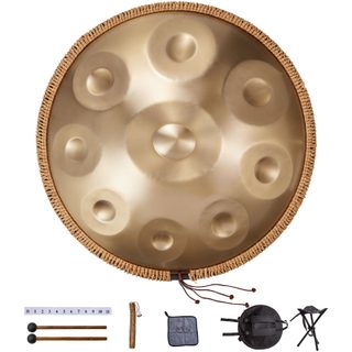 Vevor Tambour À Main Tambour Handpan 56 Cm 9 Notes Tonalité Ré Mineur 432 Hz