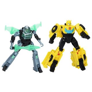 Figurines Cyber-combiner Bumblebee Et Mo Malto, Jouets Interactifs, transformers Earthspark, Des 6