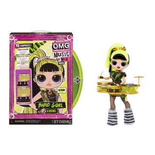 Poupée mannequin OMG Remix Rock - Bhad Gurl and Drums LOL SURPRISE
