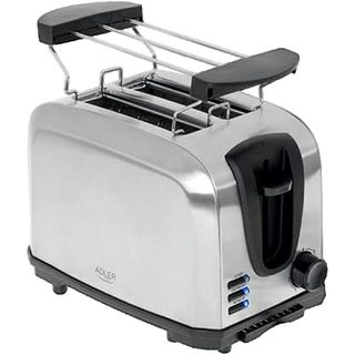 Grille-pain Adler Argenté 2 Tranches 1000 W