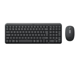 Logitech Mk250 Compact Bluetooth Wireless Combo Clavier Souris Incluse Universel Rf Sans Fil + Bluetooth Qwerty Espagno