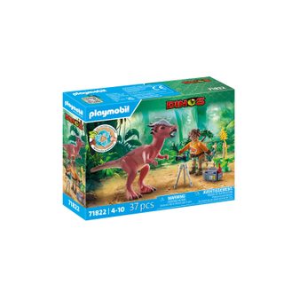 Playmobil Dinos 71822 Stygimoloch, chercheur et accessoires