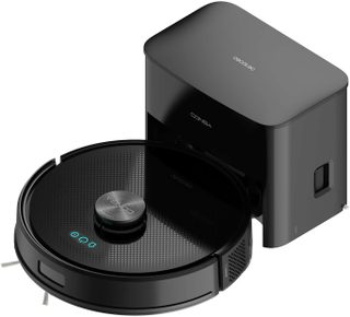 Robot Aspirateur Laveur Noir
