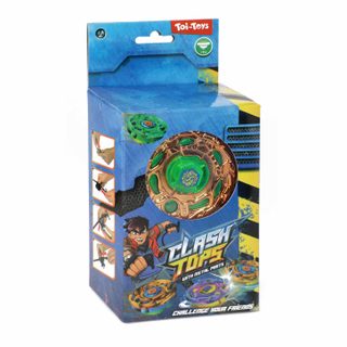 Toi-toys Gyro Metal Tol Tol Avec Shielder - Idéal Pour Des Batailles Amusantes