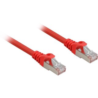 Cable Reseau Sharkoon Cat.6a Sftp Rouge 0,5 M Cat6a S/ftp (s-stp) Rouge, 0,5 M, Cat6a, S/ftp (s-stp), Rj-45, Rj-45