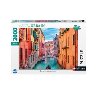 Nathan - Puzzle 2000 Pieces - Sur Les Canaux De Venise
