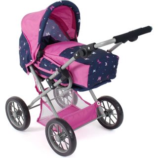 Poussette Combinée Leni Papillon Pour Poupée