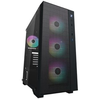 Boitier Pc - Matrexx 55 Mesh Add-rgb 4f (noir) - Boitier Sans Alimentation - Moyen Tour - Format E-atx