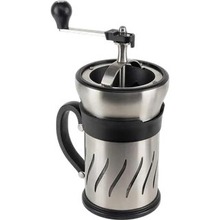 Moulin À Café Peugeot Paris Press 4 Tasses, Inox, Ajustable