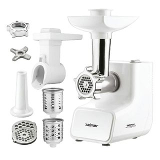 Hachoir À Viande Zelmer Zmm3512b 1500 W Métal Blanc Et Argenté