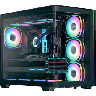 Boîtier Pc Aerocool P500c Evo-g Noir Verre Trempé