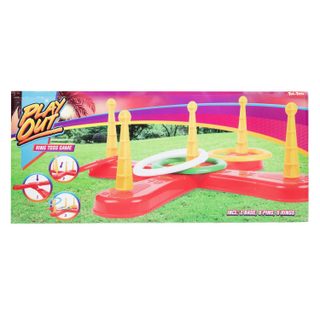 Toi-toys Jeu De Ringenspel Brillant Avec 5 Anneaux Colorés