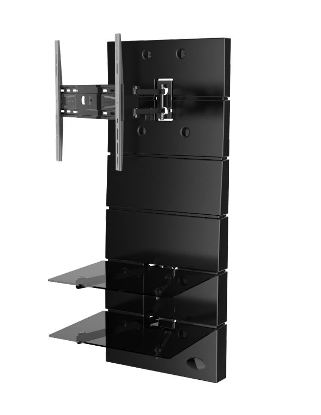 Meliconi 488313 Support Tv Et Centre De Divertissement 2 Étagères