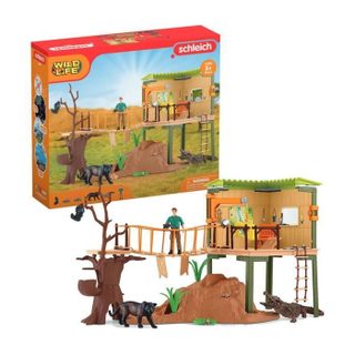 Coffret Station D'aventures Sauvages, Figurines Animaux Sauvages, 42594 Wild Life, Pour Enfant Des 3 Ans