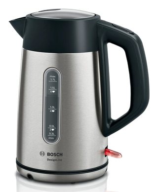 Bosch Twk4p440 Bouilloire 1,7 L 2400 W Noir, Acier Inoxydable