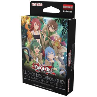 Deck Préconstruit Yu-gi-oh! Chronicles Les Charmeuses Spirituelles Éd. Française Foil Noir 130x100x30 Konami