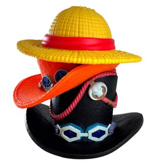 Tirelire One Piece - Pile de chapeaux PLASTOY