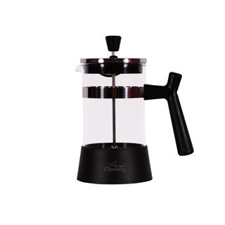 Cafetière À Piston Any Morning 600 Ml Inox Et Verre Facile À Nettoyer 3 Tasses
