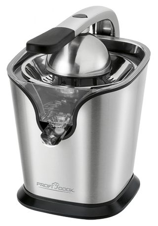 Proficook Pc-zp 1154 Centrifugeuse Lente 160 W Noir, Acier Inoxydable