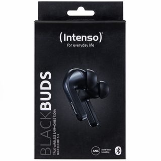 Intenso Black Buds T300a Casques True Wireless Stereo (tws) Ecouteurs Appels/musique/sport/au Quotidien Usb Type-c Blue