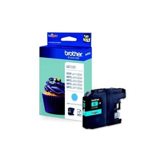 Brother Lc123c Cartouche Dencre Cyan