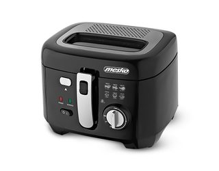 Mesko Home Ms 4908 Friteuse Unique 2,5 L Autonome 1800 W Noir, Gris