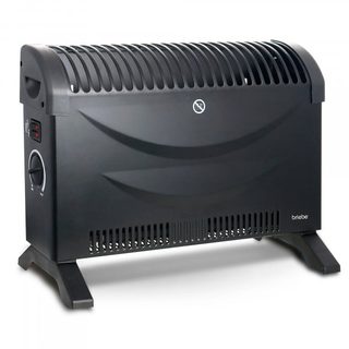 Briebe 128215.1 Intérieure Noir 2000 W Chauffage Électrique À Convecteur