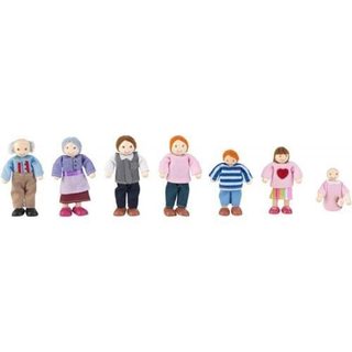 Poupée Famille Kidkraft Multicolor Textile