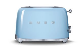 Grille-pain Smeg 50's Retro Style Tsf01pbeu 2 Fentes 950 W Bleu Azur Acier Inoxydable