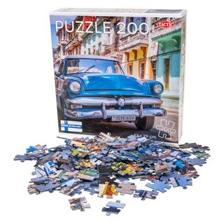 Tactic Puzzle Lovers Vintage Car In Havana 200 Pcs Puzzle