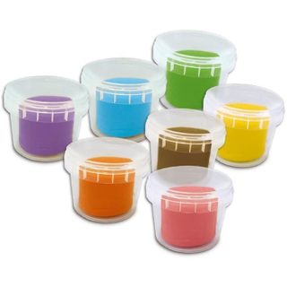 Kit De Pâte A Modeler Géant Écologique (7x90 g Avec Outils)
