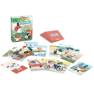 Jeu De 7 Familles Vilac Activités Des Animaux Multicolor Bois
