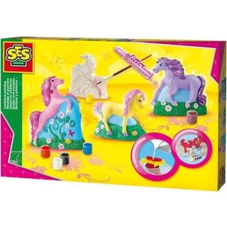 Moulage Et Peinture - 3 Chevaux - A Partir De 5 Ans - Mixte - Plâtre Et Peinture Inclus