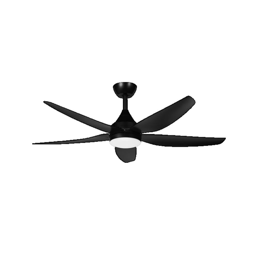 Ventilateur Plafonnier Fabrilamp Elda Avec Télécommande Et Lumière Led
