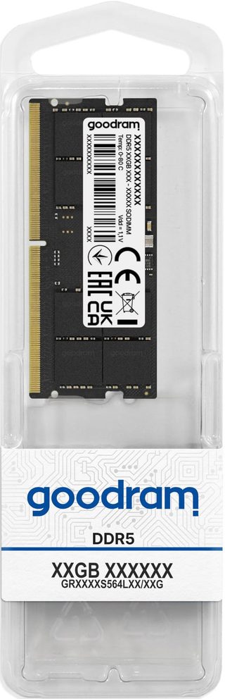 Goodram Gr4800s564l40/32g Module De Mémoire 32 Go 1 X 32 Go Ddr5
