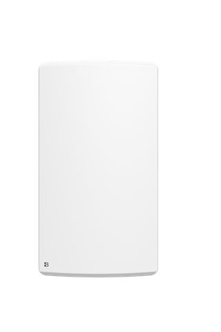 Radiateur Électrique Fixe À Inertie Sèche Céramique 1500w Bestherm Aria Vertical Blanc